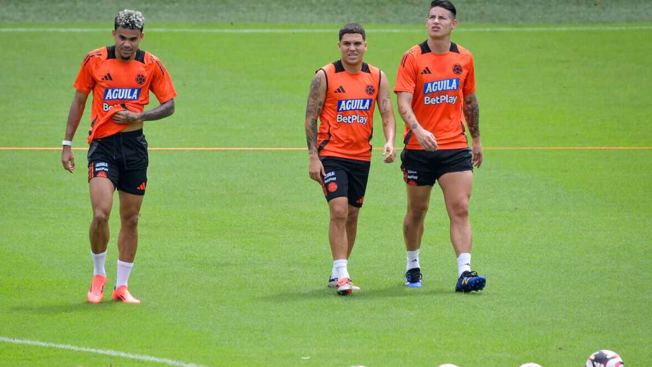 James, 'Lucho' y 'Juanfer comandan la convocatoria de la selección Colombia