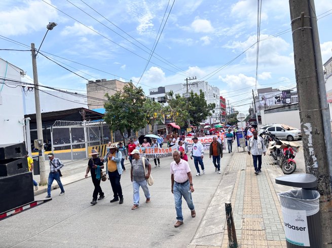 Fracasó el paro de Petro