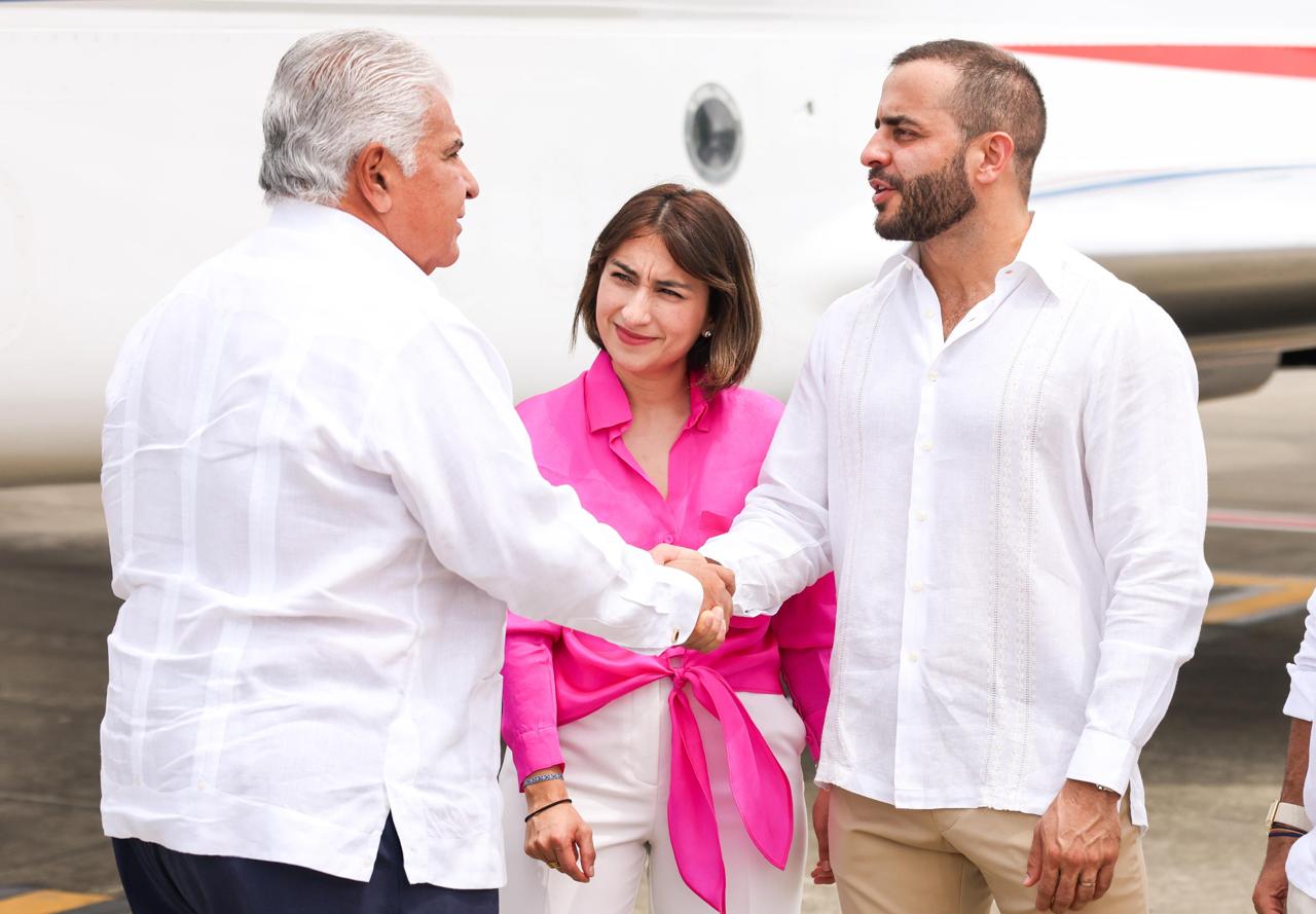 Gobernador recibió al presidente de Panamá en Montería