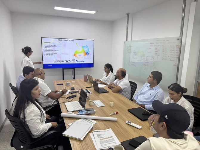 Aqualia realizó evaluación técnica de proyectos en ejecución