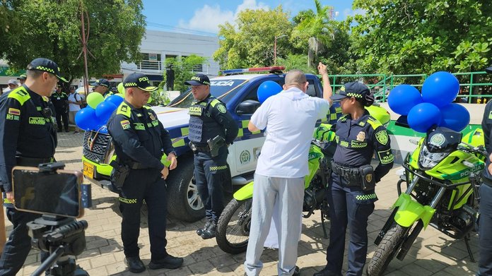 Policía en Montelíbano recibió importante componente de movilidad