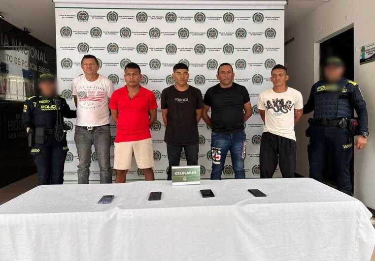 La Policía sigue dándole duros golpes al Clan del Golfo, capturaron a cinco más