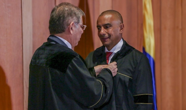 Otro magistrado de Corte Suprema se posesionó sin Petro
