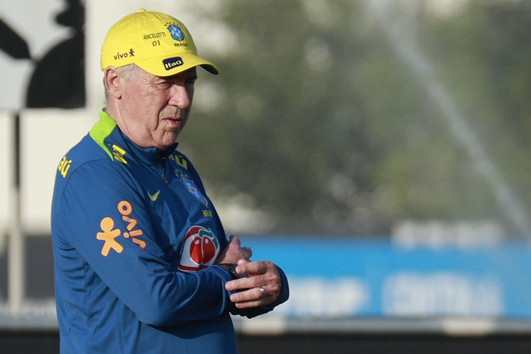 Carlo Ancelotti debuta con Brasil ante Ecuador 