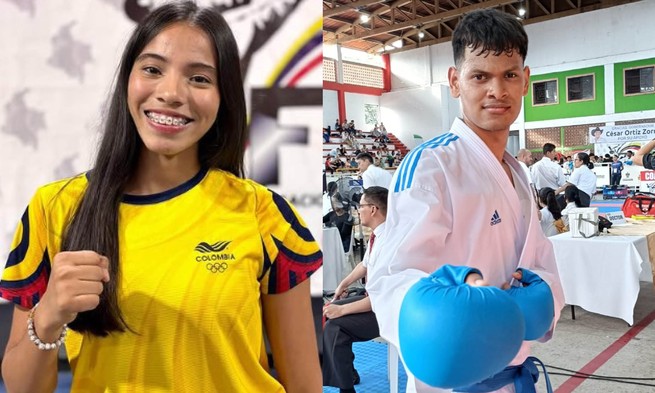 Parra y Montoya ganaron medallas para Sucre