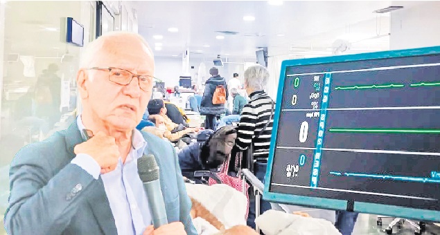 El sistema de salud está  en cuidados intensivos