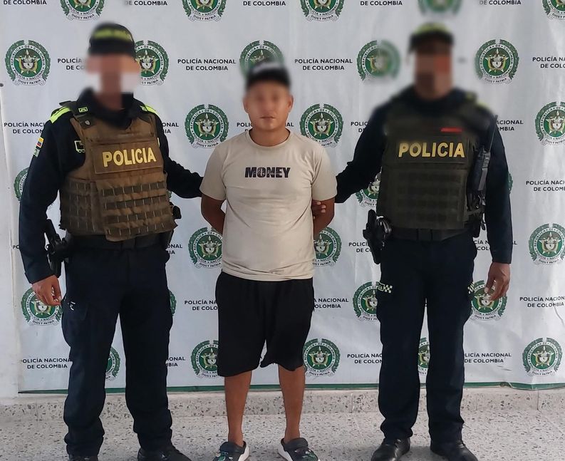 Tenía una orden judicial por hurto calificado y agravado