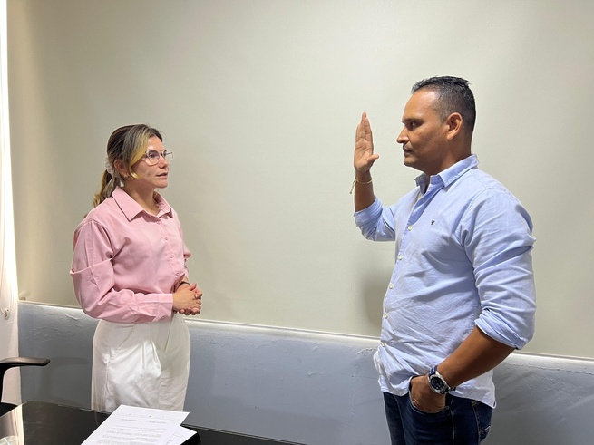 Giovannys Medrano de nuevo fue elegido director de Corpomojana
