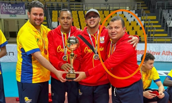 Sucreño Edson Badel, a la preselección Colombia de voleibol