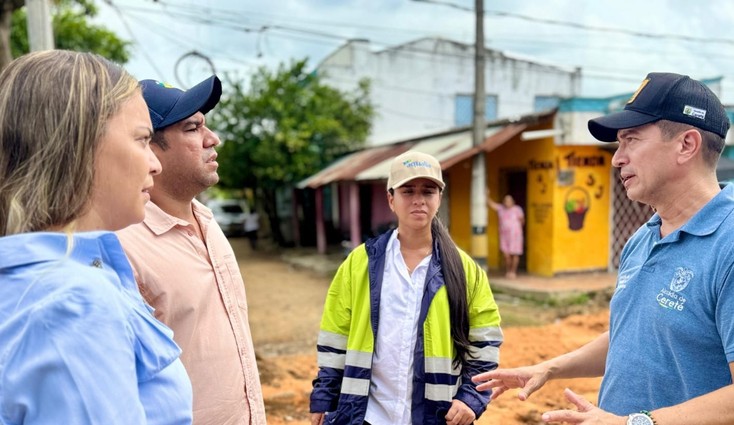 Aqualia, Alcaldía de Cereté y Ministerio Público verifican avance final del proyecto de alcantarillado Z4
