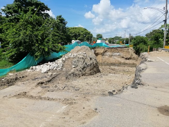 ¿Amenazas hicieron eco?, obras en La Panela están paralizadas