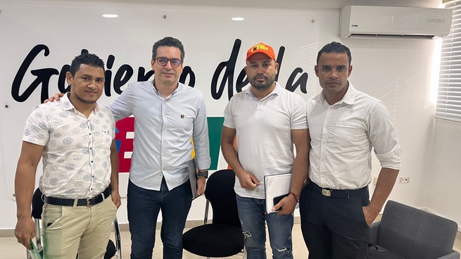 Visitan predios en los que se construirán dos colegios en Montería