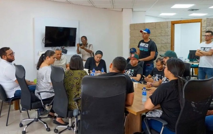 Líderes del cabildo abierto socializaron con el gobierno departamental propuestas