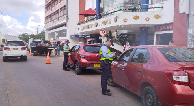 Los 'azules' se tomaron el centro