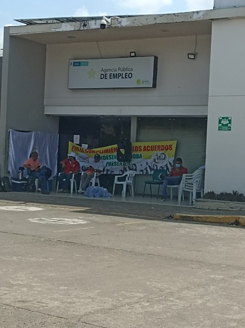 Protestaron en el Sena