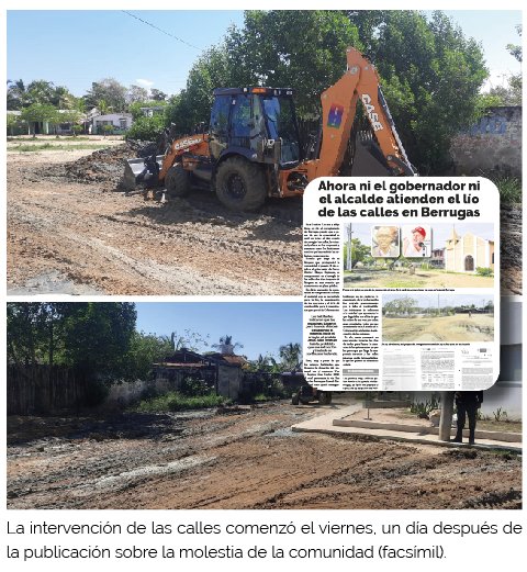 Sirvió el campanazo de El Meridiano: las arreglan