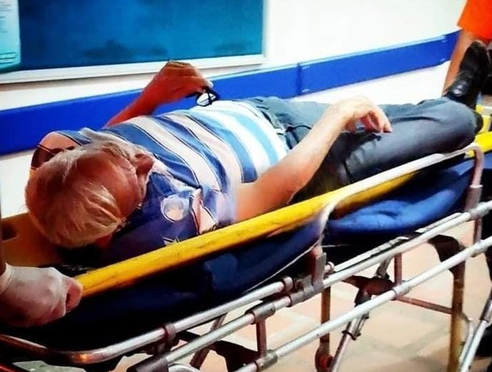 Resultó herido en pelea ajena
