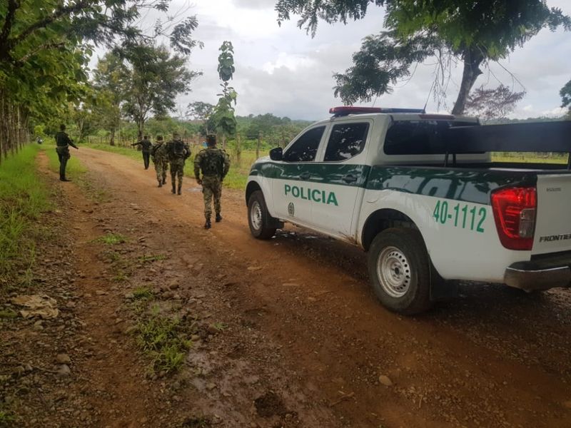 Balearon a dos en zona rural