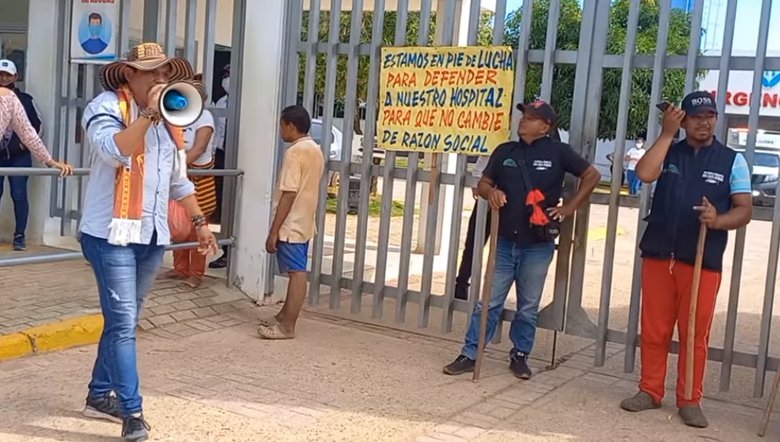 'Queremos que se le dé nulidad a la absorción del Hospital'