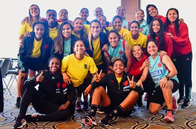 Toda la Selección Colombia Femenina ya está en Australia para el Mundial