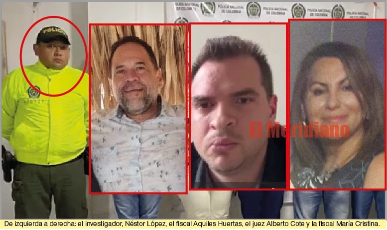 Fiscal al que señalaron como 'el hombre del maletín', denunció a fiscal, a juez y a investigador