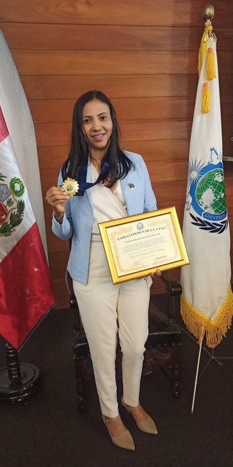 Arelis Polo Márquez, embajadora para la paz