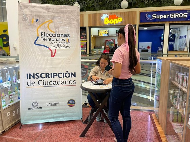 Habilitan punto de inscripción de cédula