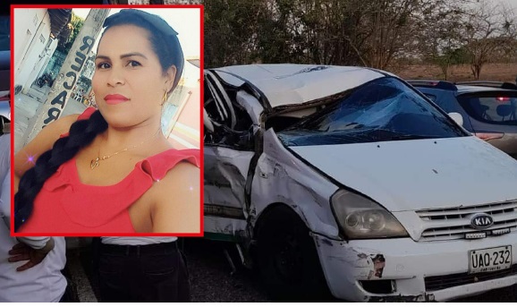 La muerte no la dejó llegar a casa