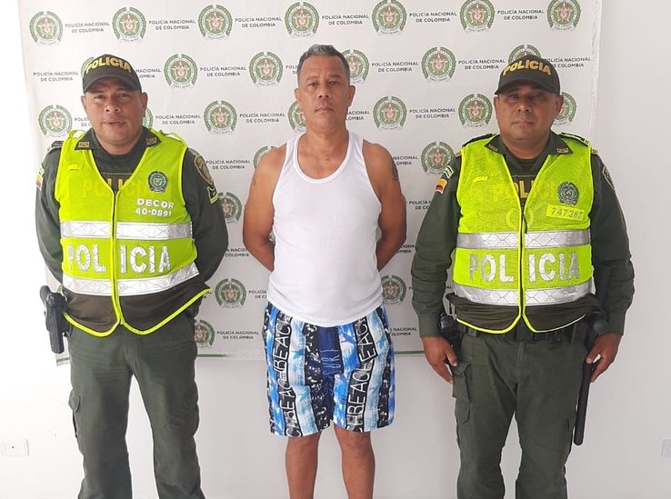 Lo cogieron por mano larga
