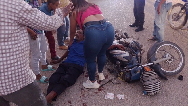 Se accidentaron