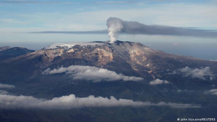 Tembló en área de influencia del volcán Nevado del Ruiz