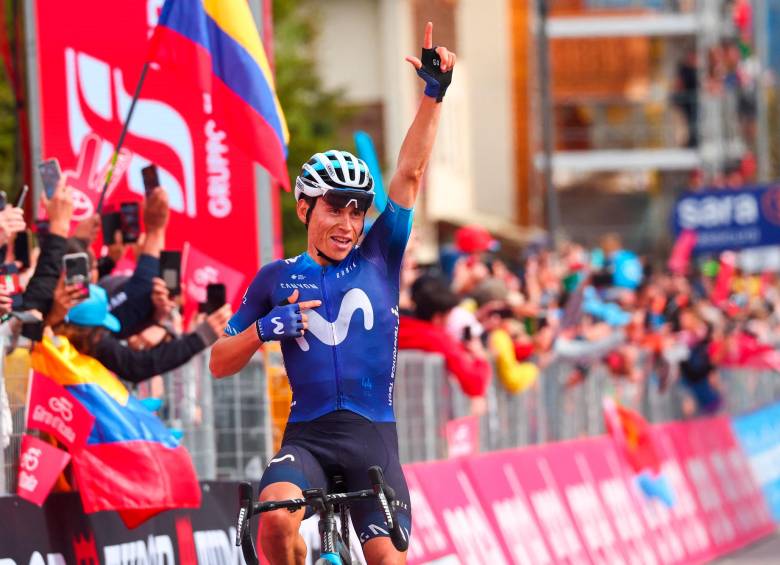 ¡Triunfazo de Einer Rubio en el Giro!