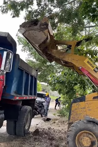Arrancó otra obra con los dineros del empréstito