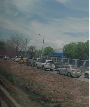 Caos vehicular en Montería