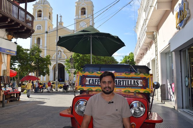 El andariego del café que estacionó su emprendimiento en Sucre