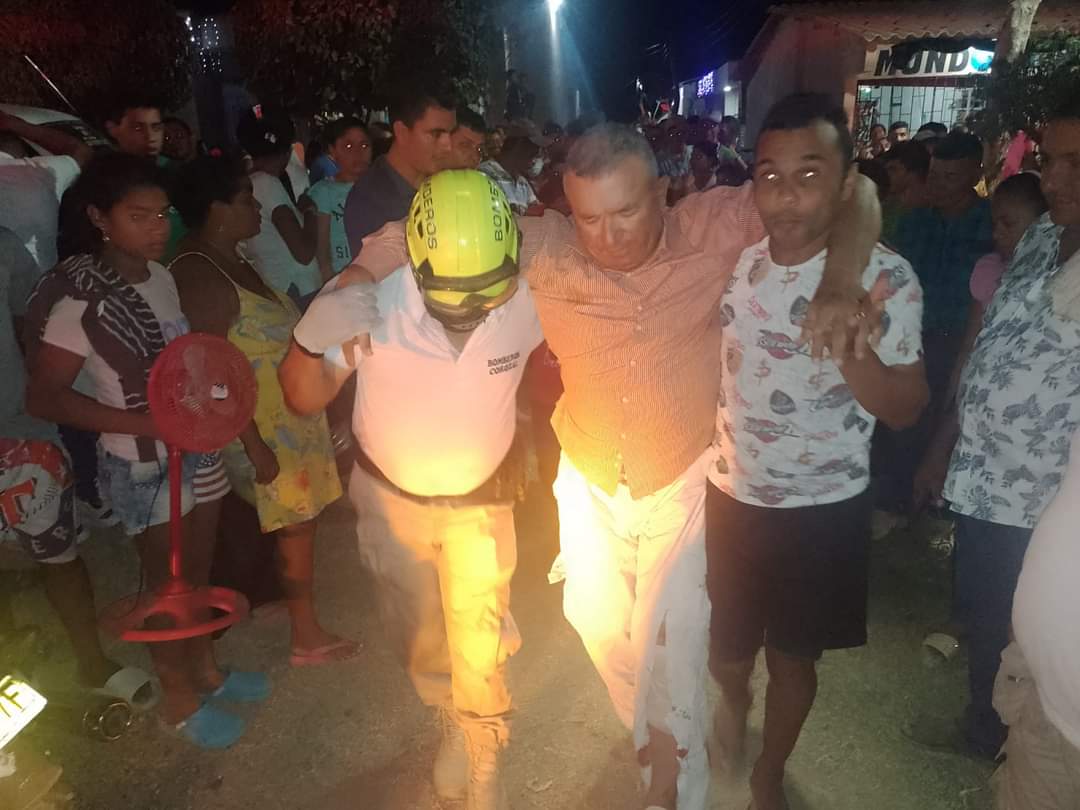 Cinco lesionados en accidente en Corozal
