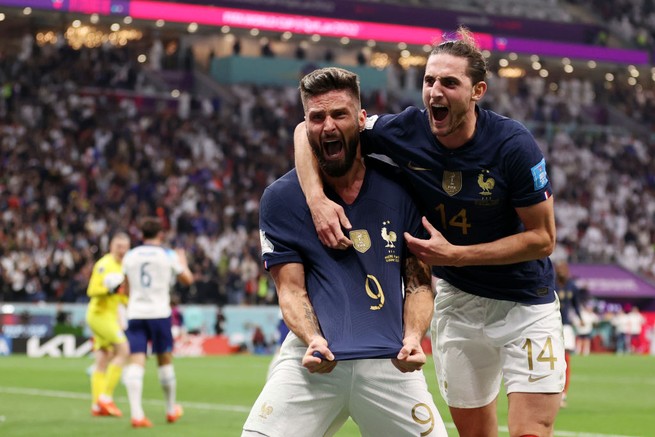 Francia venció a Inglaterra y está en la semifinal del Mundial Qatar