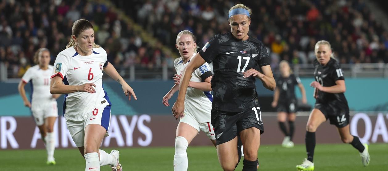 Nueva Zelanda derrotó a Noruega en la inauguración del Mundial Femenino de Fútbol