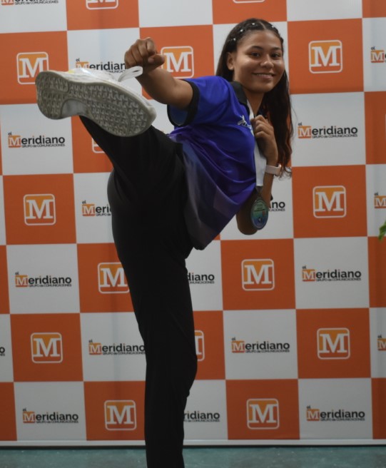 Nayelis Maya va por una medalla al Centroamericano de Karate