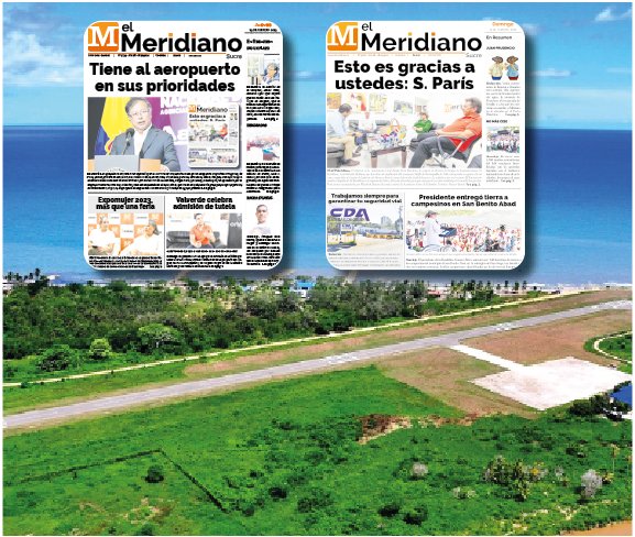 En julio se abriría licitación para obras del aeropuerto de Tolú