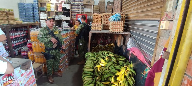 El Gaula invita al comercio comercio a no pagar extorsiones