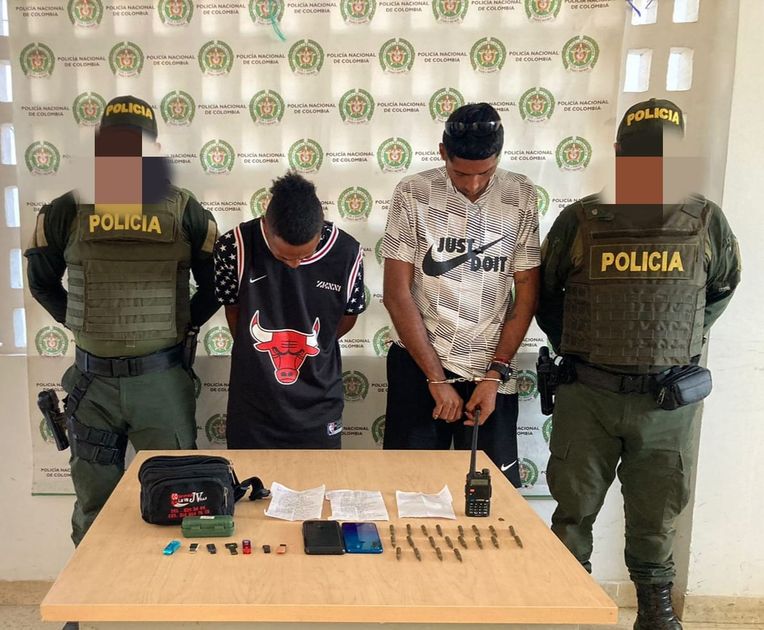 Con antecedentes judiciales y delinquiendo