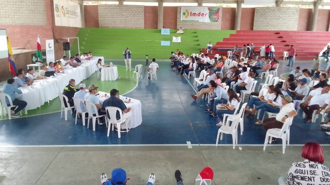 Desde el cabildo abierto<br>sincelejanos debaten sobre inseguridad
