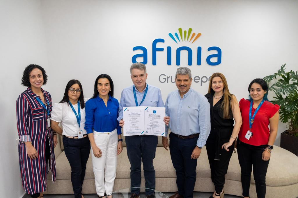 Afinia recibió certificación del Sistema de Gestión de Activos por parte del Icontec