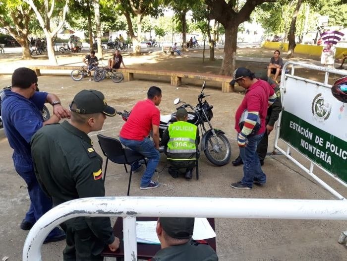 Las autoridades advirtieron sobre el aumento de los robos de motocicletas en la ciudad de Montería y su área Metropolitana