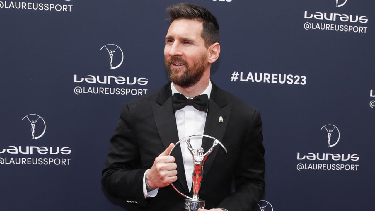 Messi ganó el Premio Laureus como mejor deportista masculino de 2022