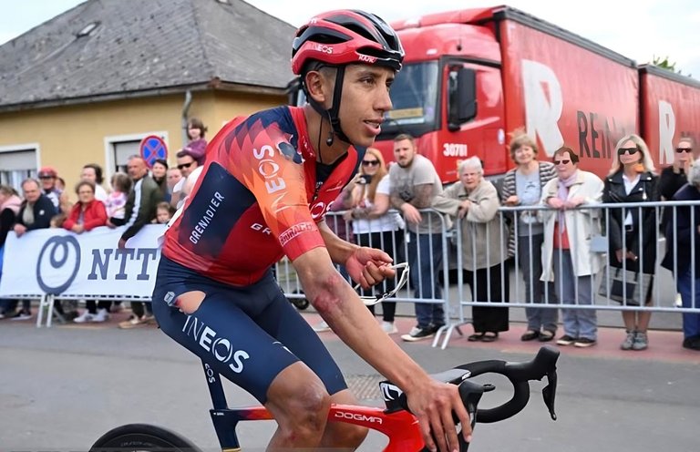 Egan Bernal, protagonista en la etapa reina del Tour de Hungría