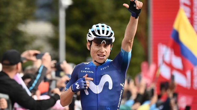 Einer Rubio ganó la etapa 13 del Giro de Italia