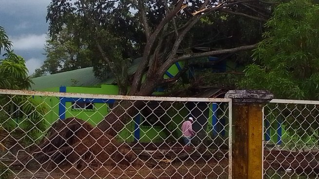 Vendaval causa estragos en la Mojana: colegios y casas, entre los afectados