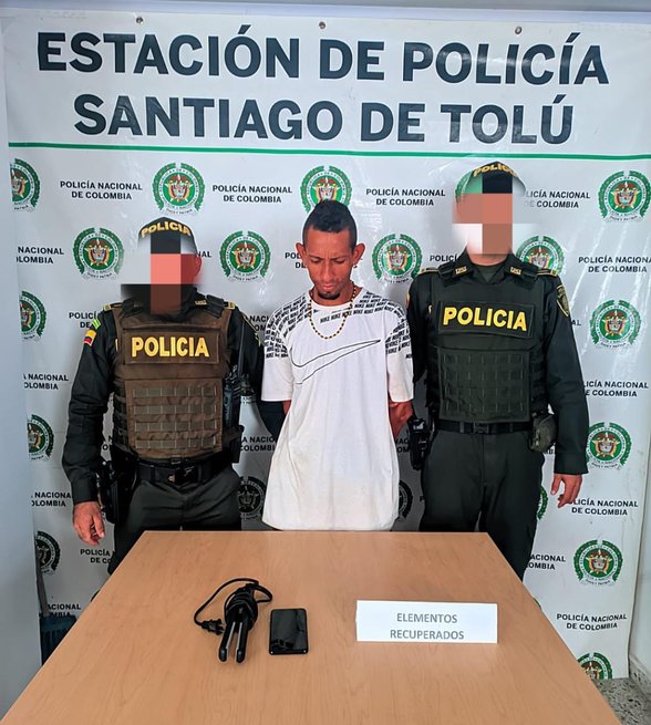 No llegó muy lejos con el robo
